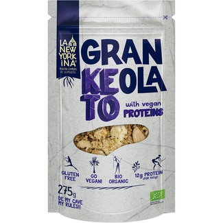 granolas keto con proteínas veganas ecológicas y sin gluten envase 275 g - La Newyorkina