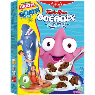 Oceanix galletas a cucharadas de chocolate paquete 320 g - Cuetara Tosta Rica