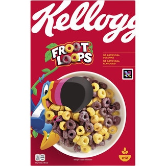 cereales de desayuno paquete 375 g - Kellogg's Froot Loops
