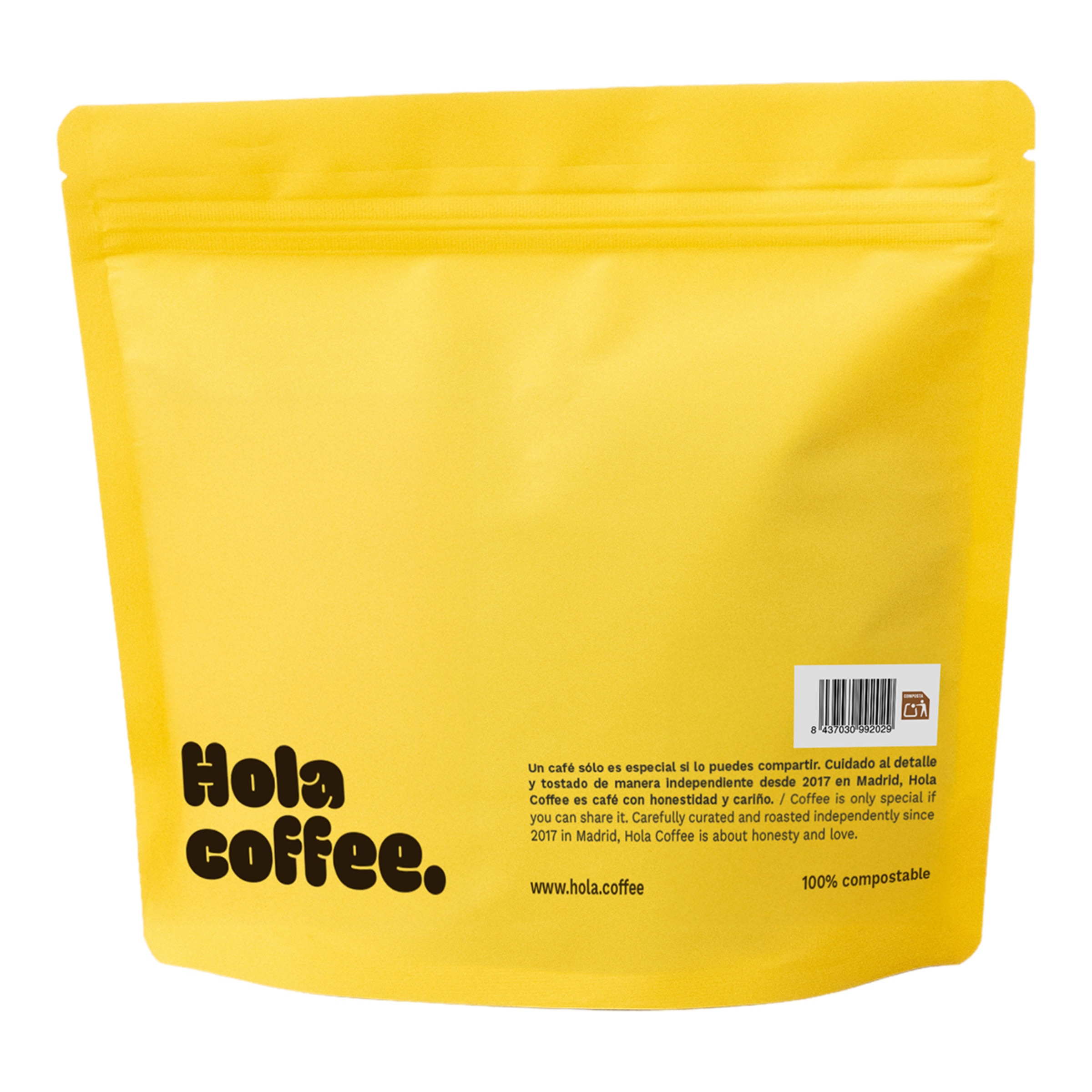 Café en grano Lucero Blend dulce y achocolatado con un toque floral Hola Coffee 2