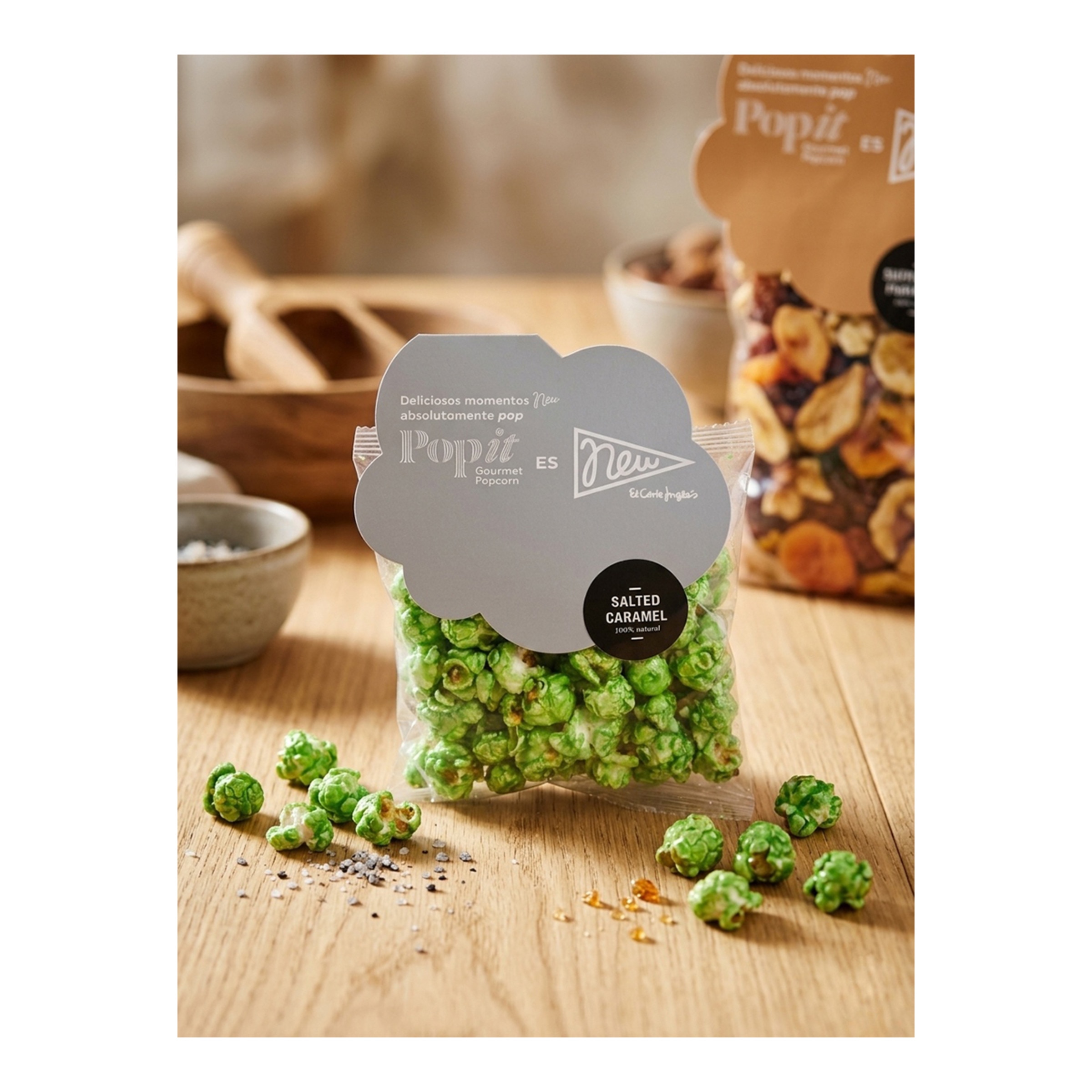 Palomitas gourmet sabor caramelo salado Popit 3