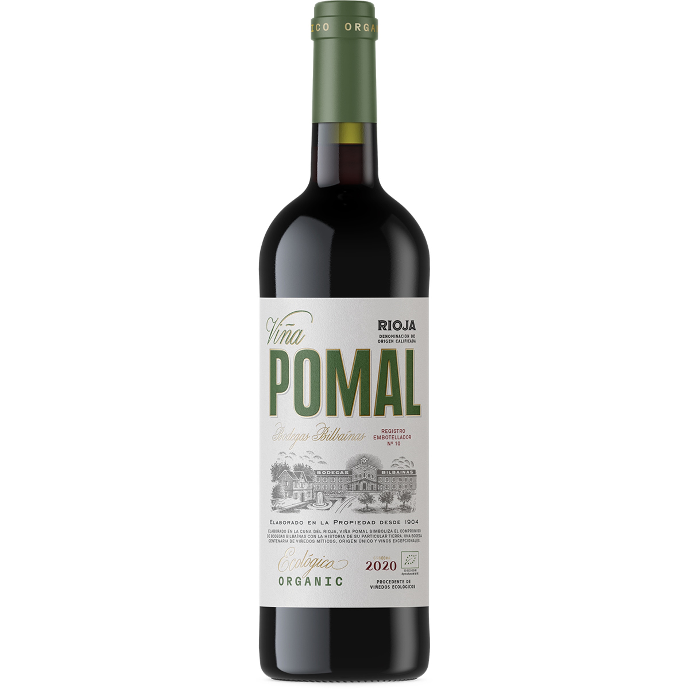 vino tinto ecológico DOCa Rioja botella 75 cl