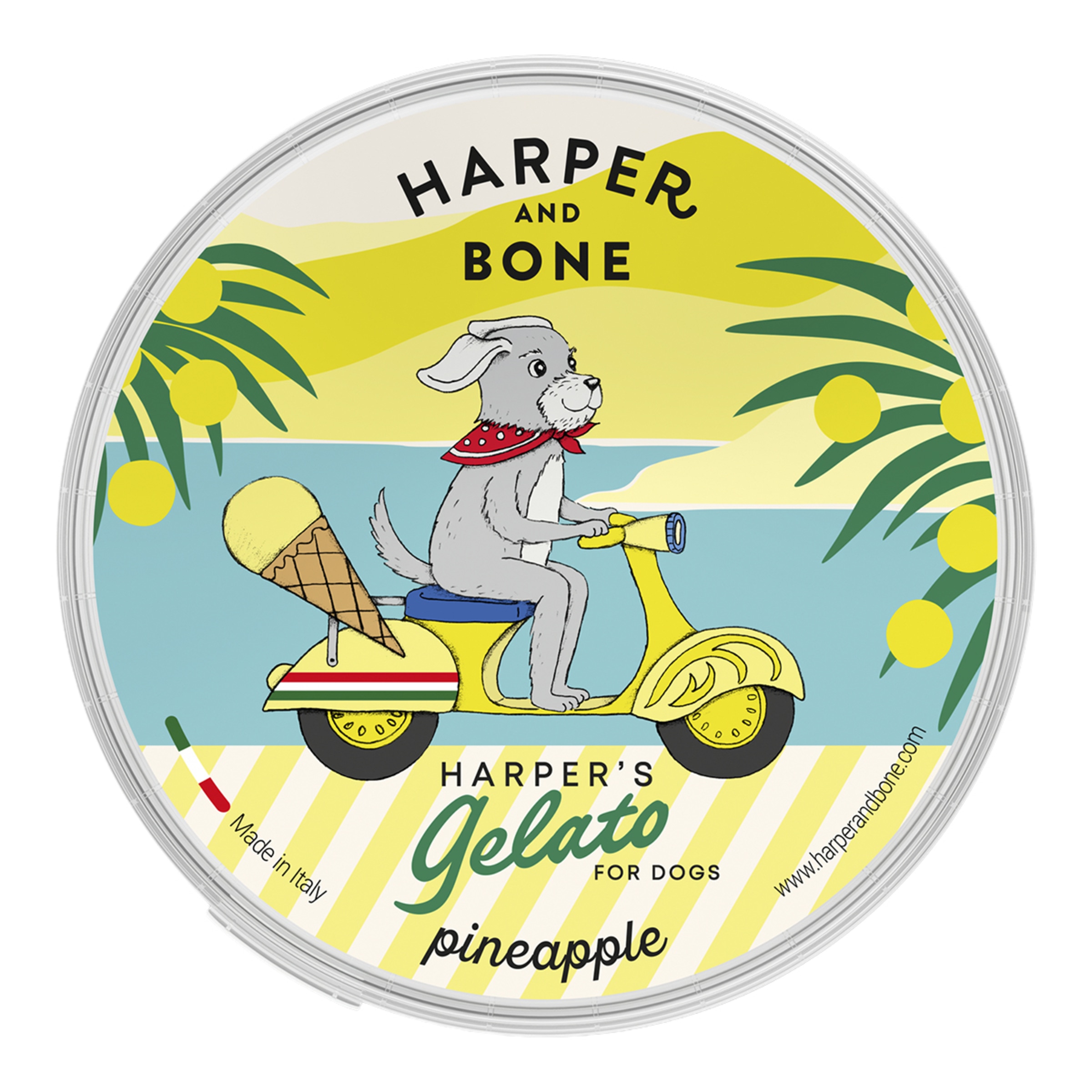 Snack helado para perros sabor piña Harper&Bone 40 g 3