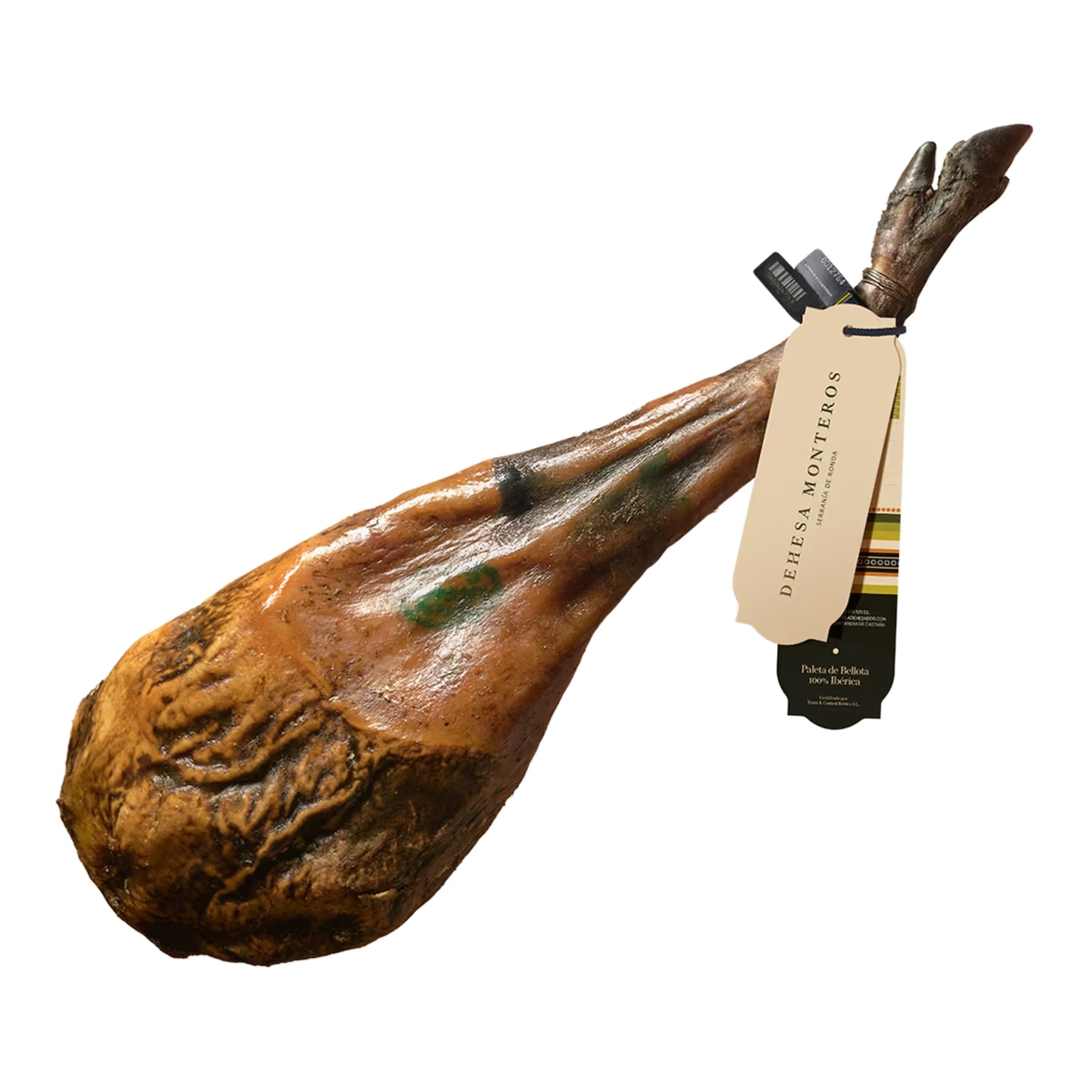 Paleta de Bellota 100% ibérica edición limitada Dehesa Monteros 1