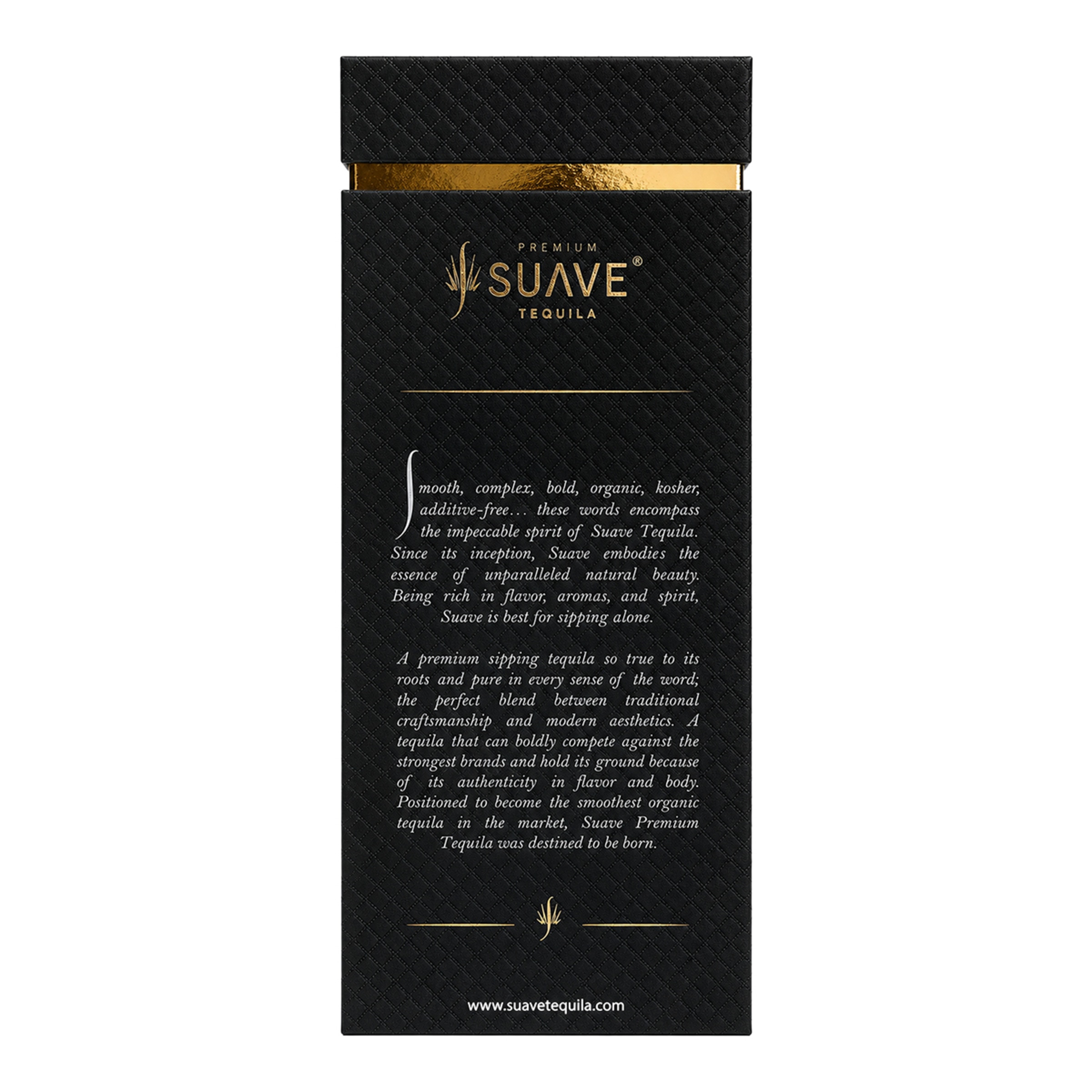 Estuche tequila Reposado Premium Suave 3