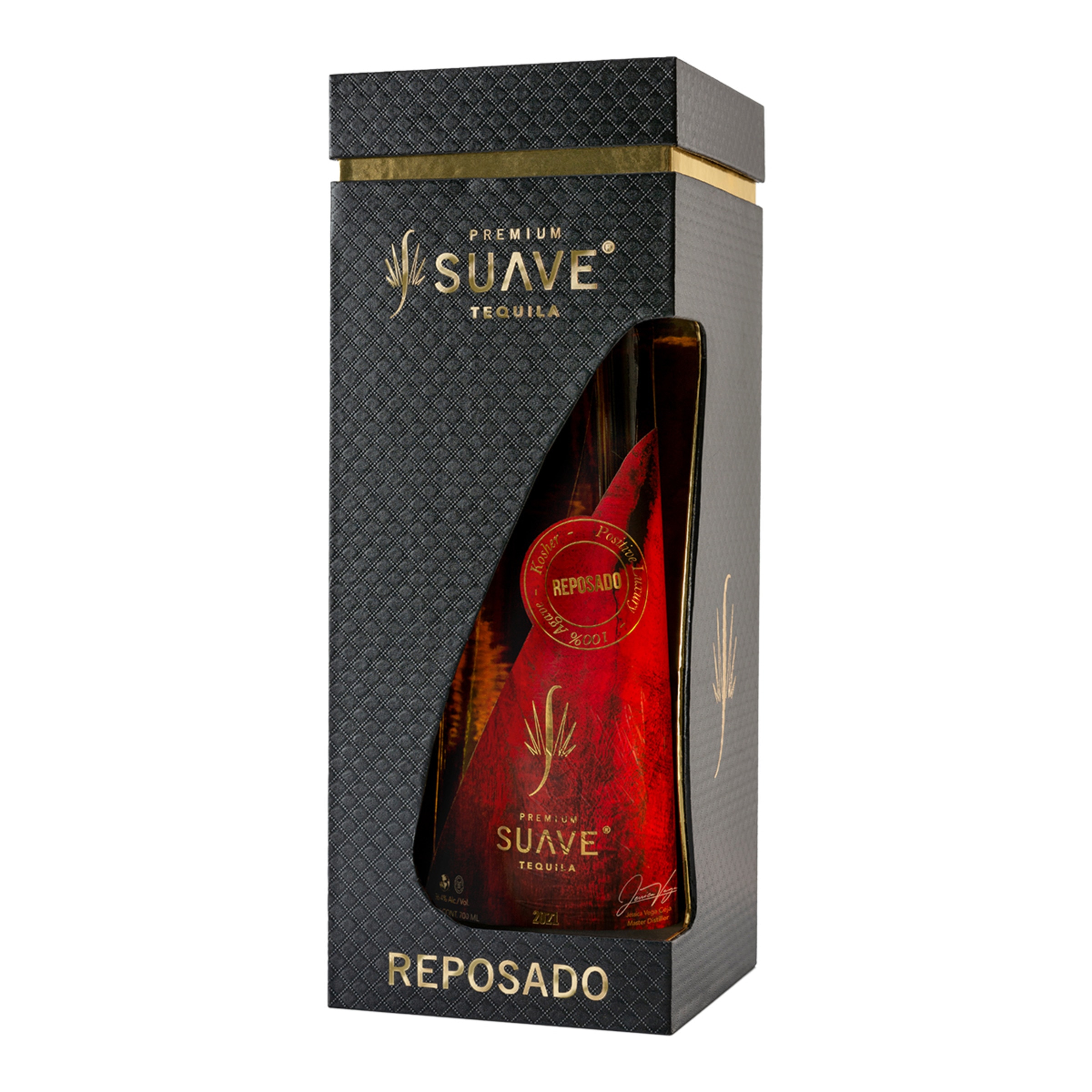 Estuche tequila Reposado Premium Suave 2