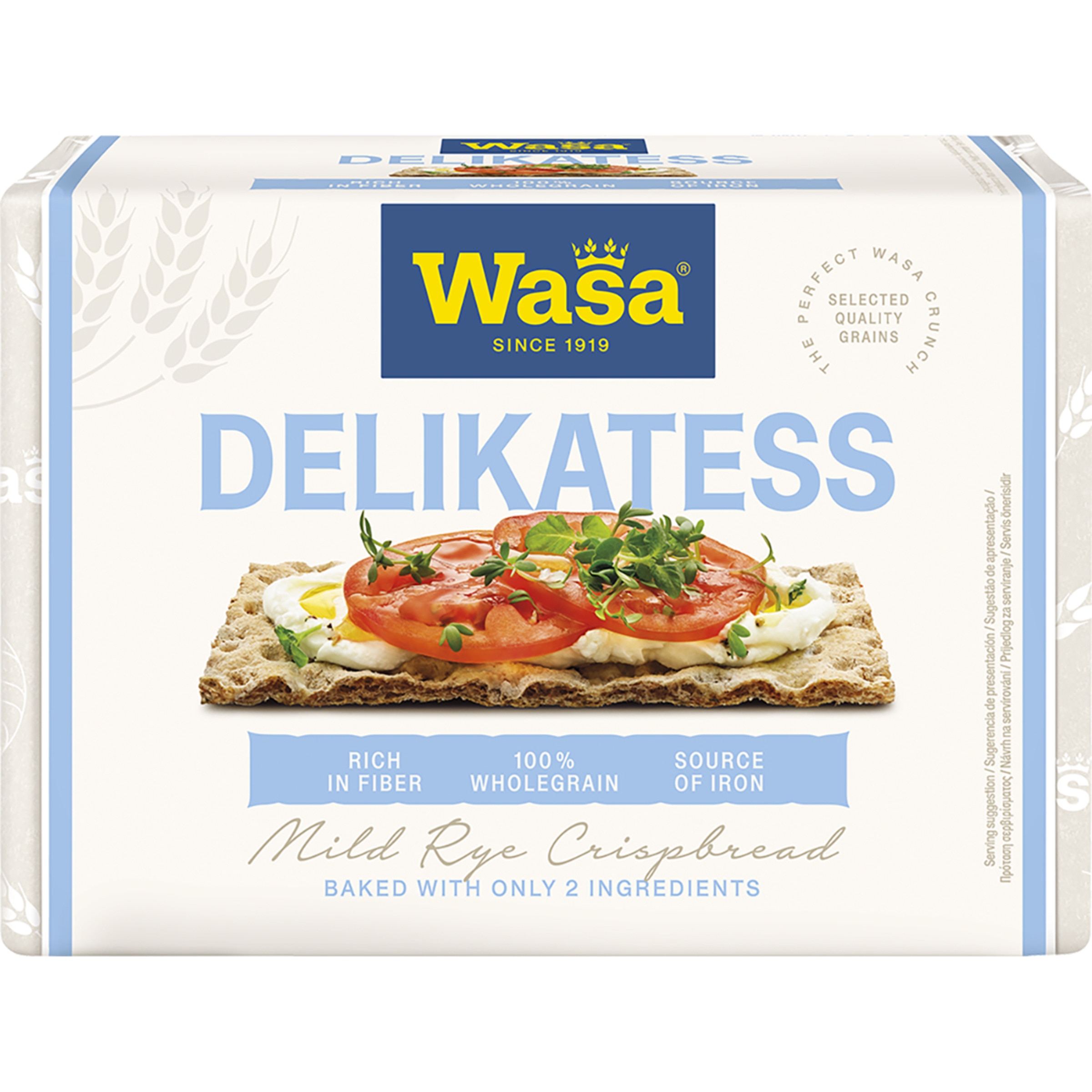 Delikatess pan tostado con harina de centeno paquete 270 g