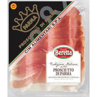 Presunto de Parma DOP Fatias  (14 meses) unidade 90 g - Beretta