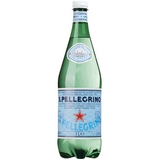 Água com Gás garrafa 1 L - San Pellegrino