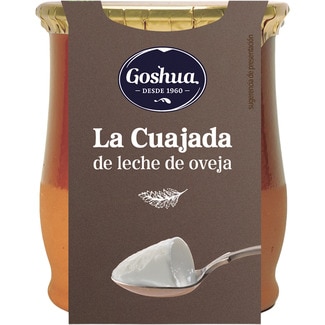 cuajada de leche de oveja sin gluten tarro 140 g - Goshua
