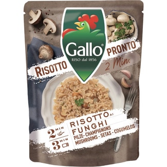 risotto con setas paquete 250 g - Riso Gallo