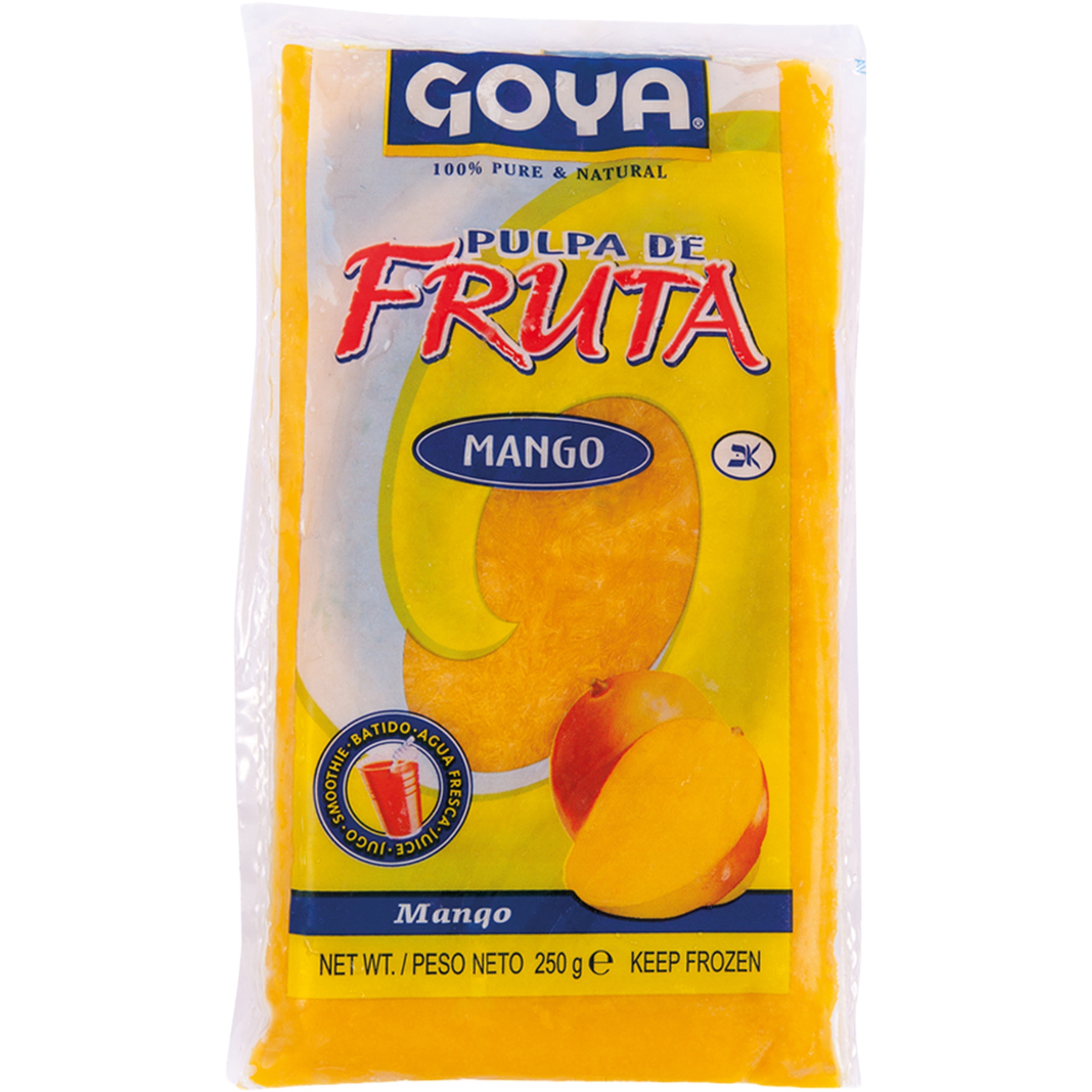 pulpa de mango envase 250 g