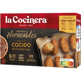 Recetas Horneables croquetas de cocido estuche 340 g - La Cocinera