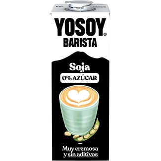 bebida de soja 0% azúcar brik 1 l - Yosoy Barista