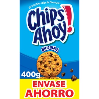 galletas con pepitas de chocolate envase ahorro estuche 400 g - Chips Ahoy