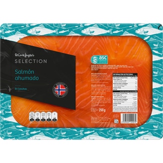 salmón ahumado noruego en lonchas envase 250 g - El Corte Ingles Selection