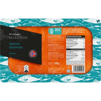 salmón ahumado noruego en lonchas envase 100 g - El Corte Ingles Selection