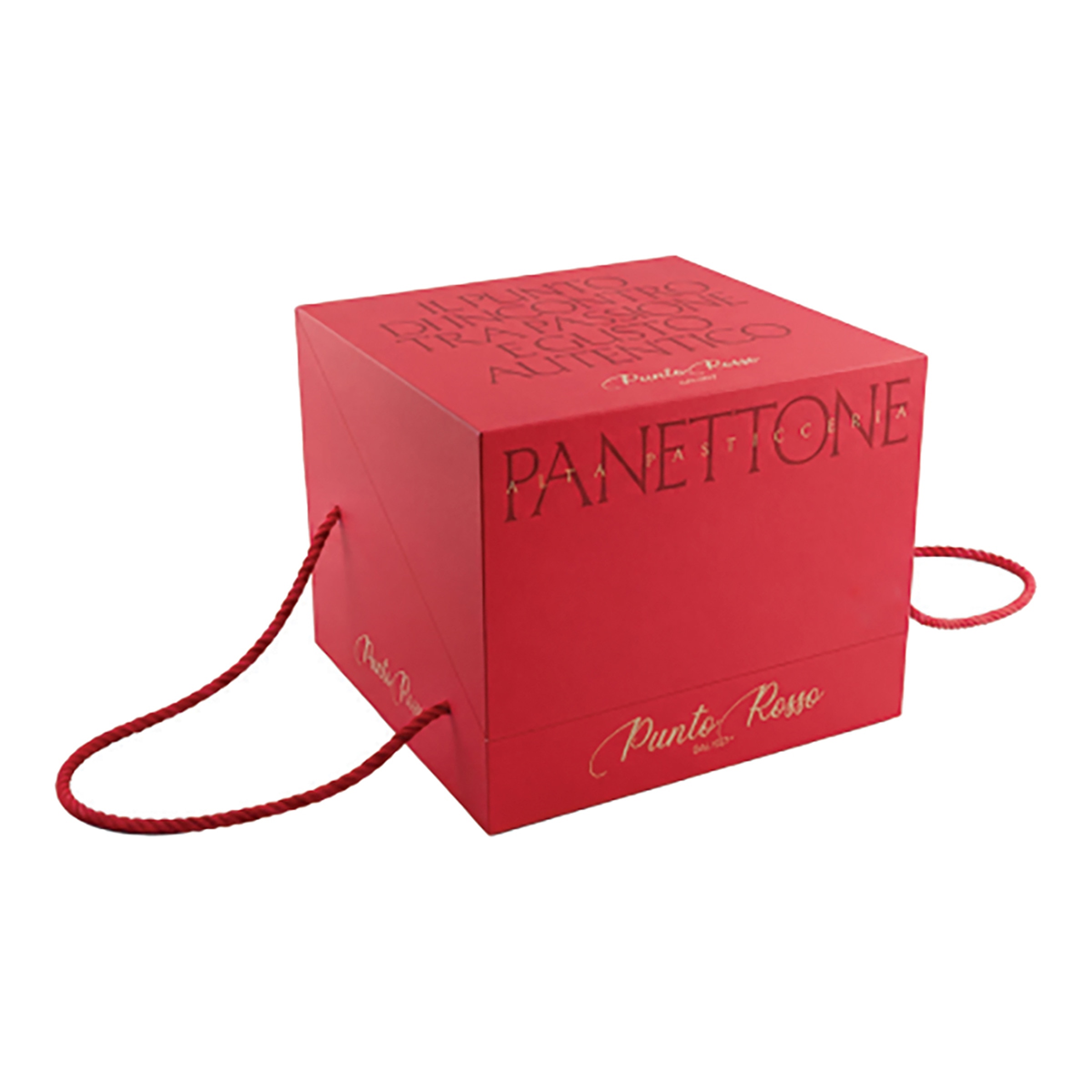 Imagen 0 de Panettone clásico artesano Punto Rosso