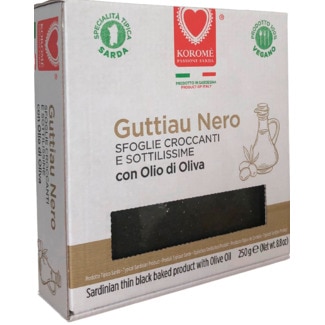 Pão Guttiau Negro embalagem 250 g - Korome
