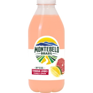 Limonada Limão e Toranja Rosa garrafa 1000 ml - Montebelo Brasil