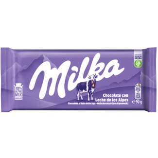 Chocolate de Leite embalagem 90 g - Milka