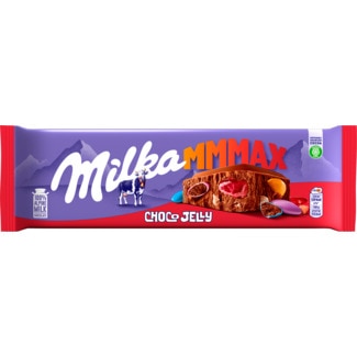 Chocolate de Leite MMMax embalagem 250 g - Milka Choco Jelly