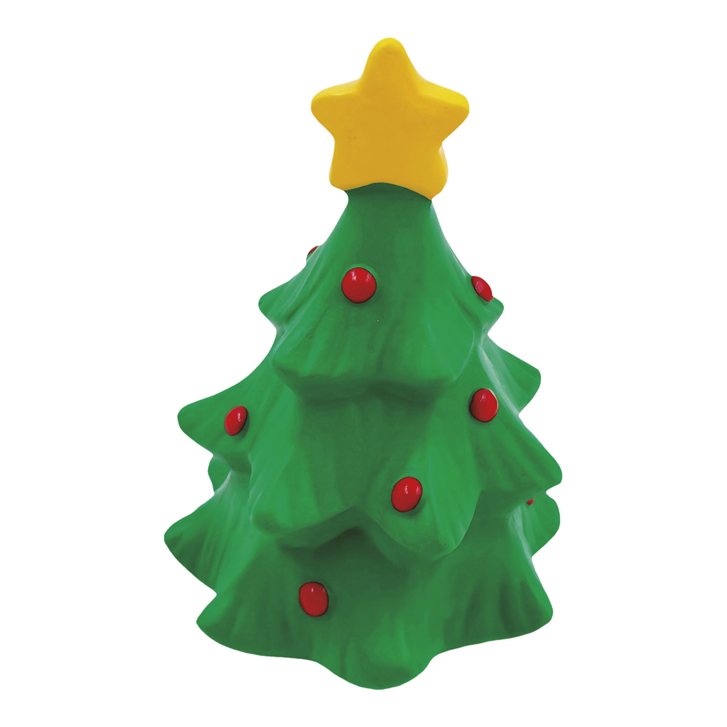 Imagen 1 de Juguete con sonido El Corte Inglés para perros árbol de Navidad látex