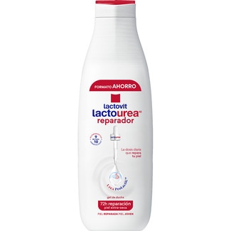 gel de baño Lactourea reparador 72h con Urea ProLactic10 botella 750 ml para piel extra-seca - Lactovit