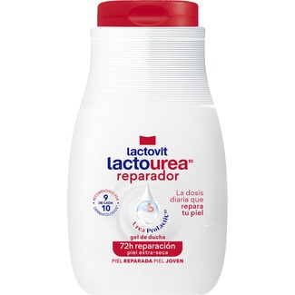 gel de baño Lactourea reparador 72h con Urea ProLactic10 bote 90 ml para piel extra-seca - Lactovit