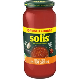 tomate frito estilo casero sin gluten frasco 550 g - Solis