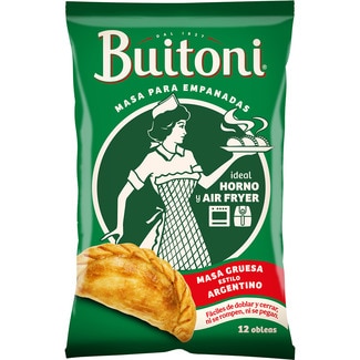 masa para empanadillas 12 obleas bolsa 350 g masa gruesa estilo argentino - Buitoni