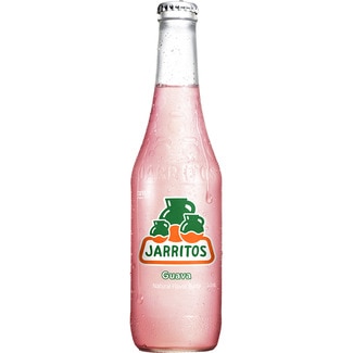 agua de soda natural sabor guayaba botella 37 cl - Jarritos