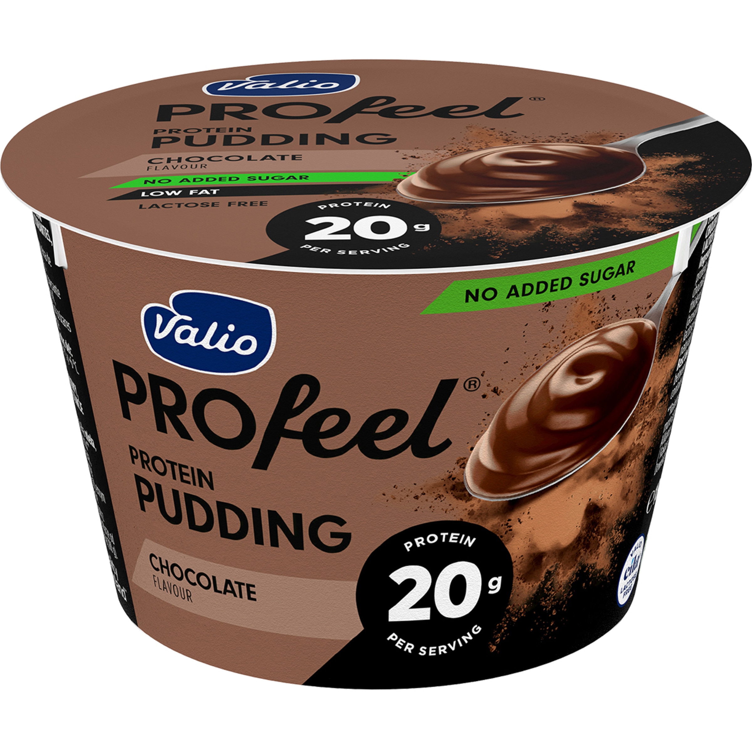 Profeel natillas con proteínas de chocolate sin azúcar añadido envase 180 g sin lactosa
