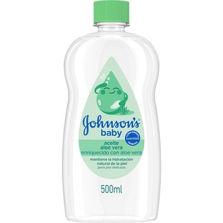 aceite corporal aloe vera frasco 500 ml - Johnson's Baby