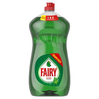 Detergente Manual Loiça Ultra Original embalagem 1250 ml - Fairy