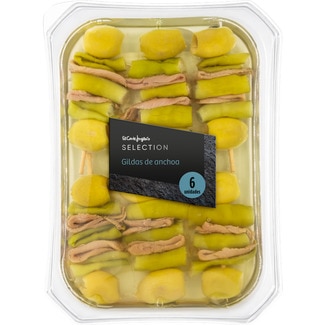 gildas anchoa 6 unidades envase 180 g - El Corte Ingles Selection
