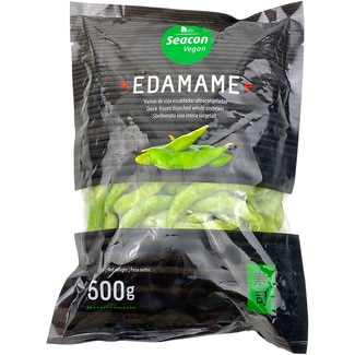 edamame vainas de soja escaldadas y ultracongeladas bolsa 500 g - Exkimo