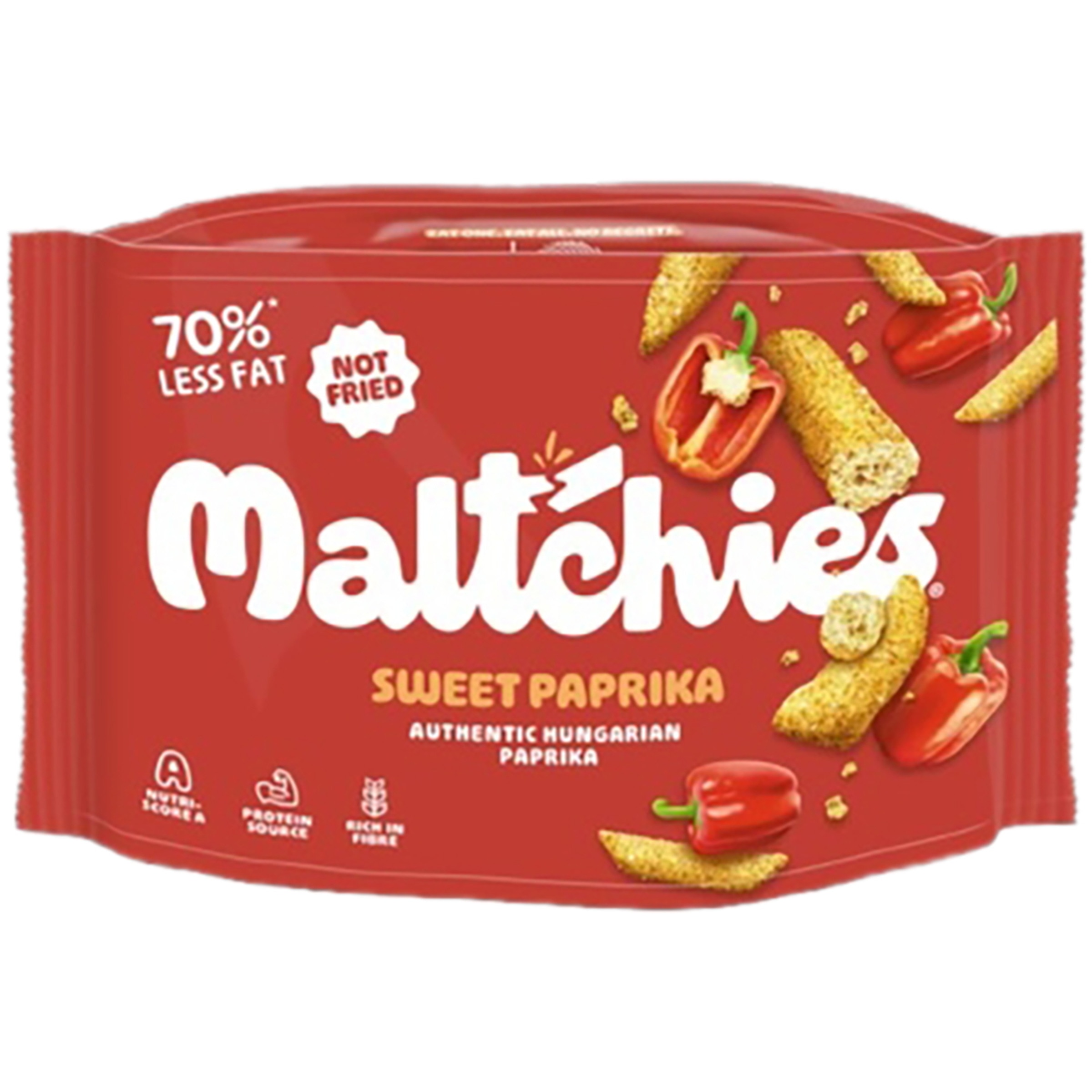snack crujiente sabor pimentón dulce bolsa 45 g