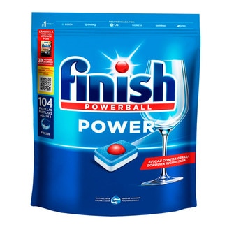 Detergente Máquina Loiça Regular embalagem 104 unidades - Finish