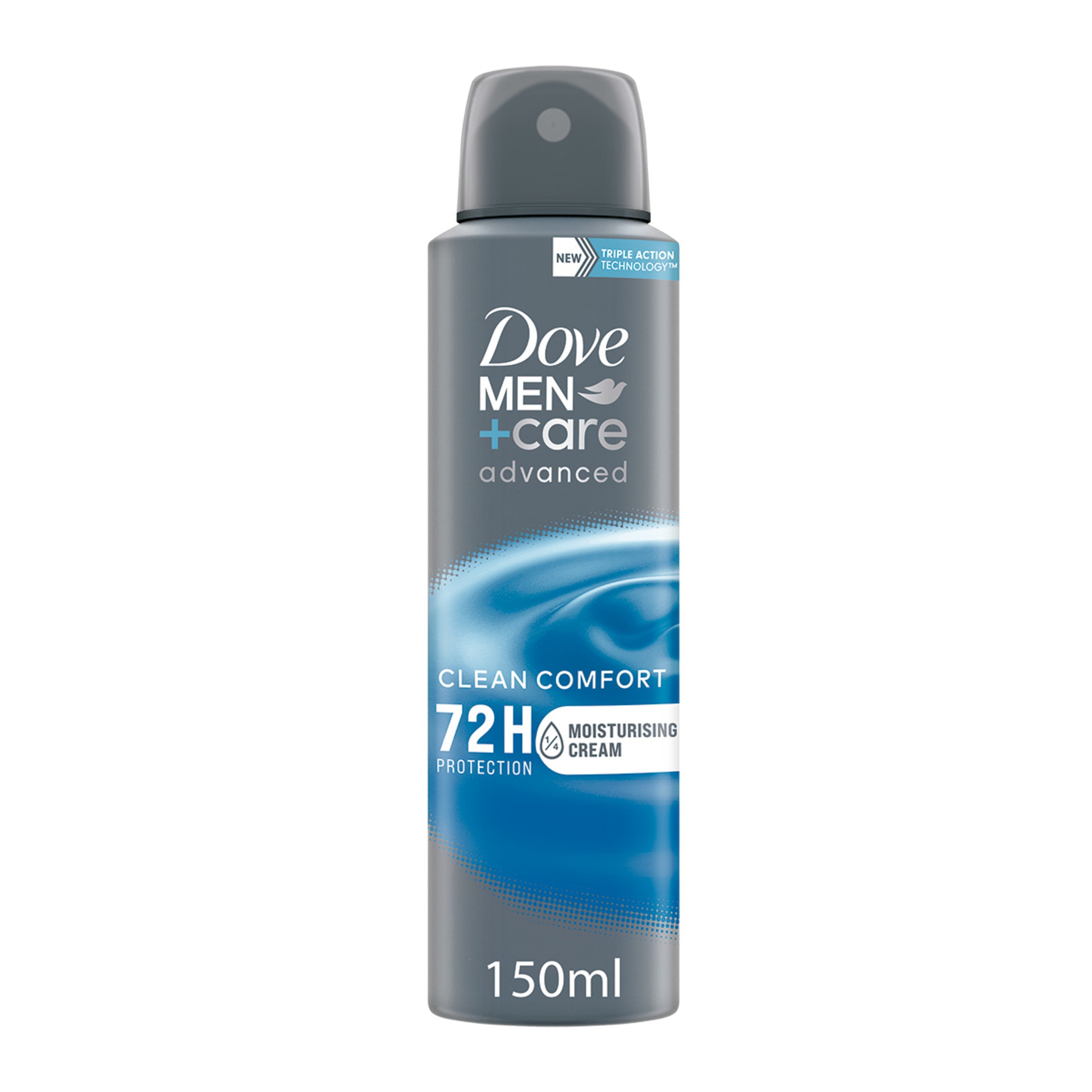 Desodorizante Clean Comfort Spray embalagem 150 ml