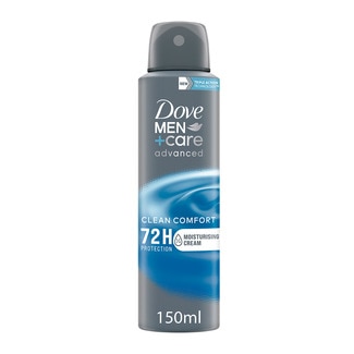 Desodorizante Clean Comfort Spray embalagem 150 ml - Dove Men +care
