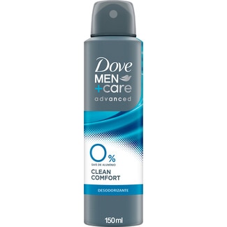 Desodorizante Spray Men Clean Comfort 0% Alumínio embalagem 150 ml - Dove