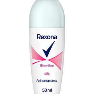 Desodorizante Roll-On embalagem 50 ml - Rexona Biorhythm