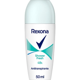Desodorizante Shower Fresh Roll-On embalagem 50 ml - Rexona Women