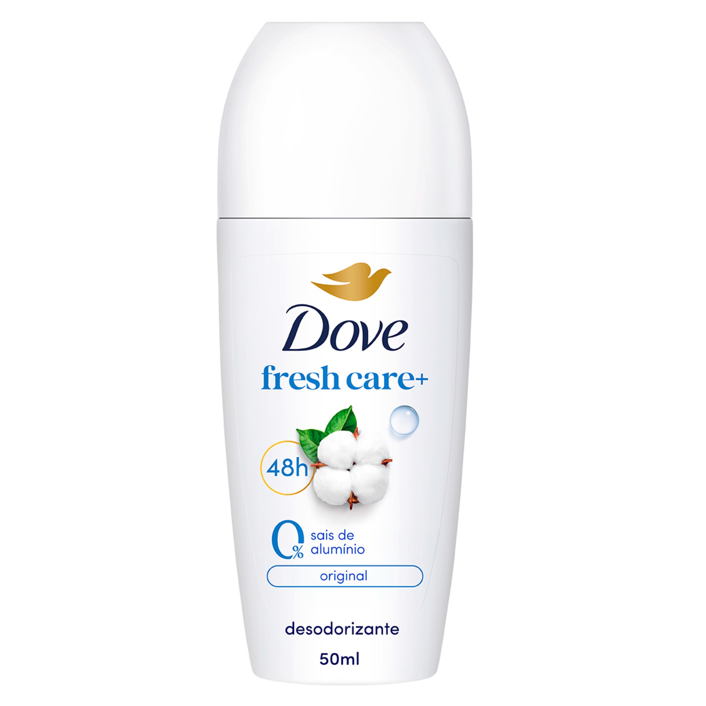 Desodorizante Roll On Original 0% Alumínio embalagem 50 ml