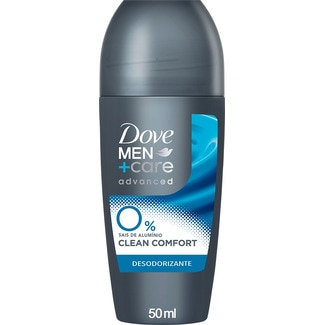 Desodorizante Roll On Men Clean Comfort 0% Alumínio embalagem 50 ml - Dove