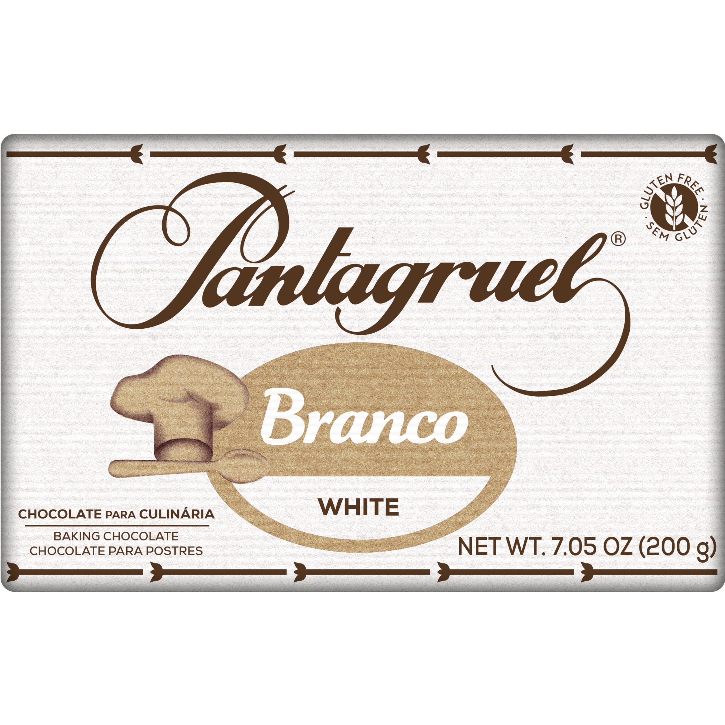 Chocolate Culinário Branco embalagem 200 g