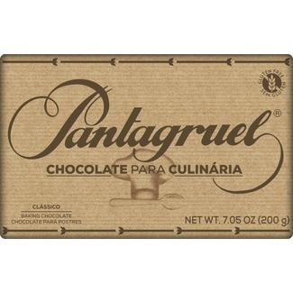 Chocolate Culinário embalagem 200 g - Pantagruel