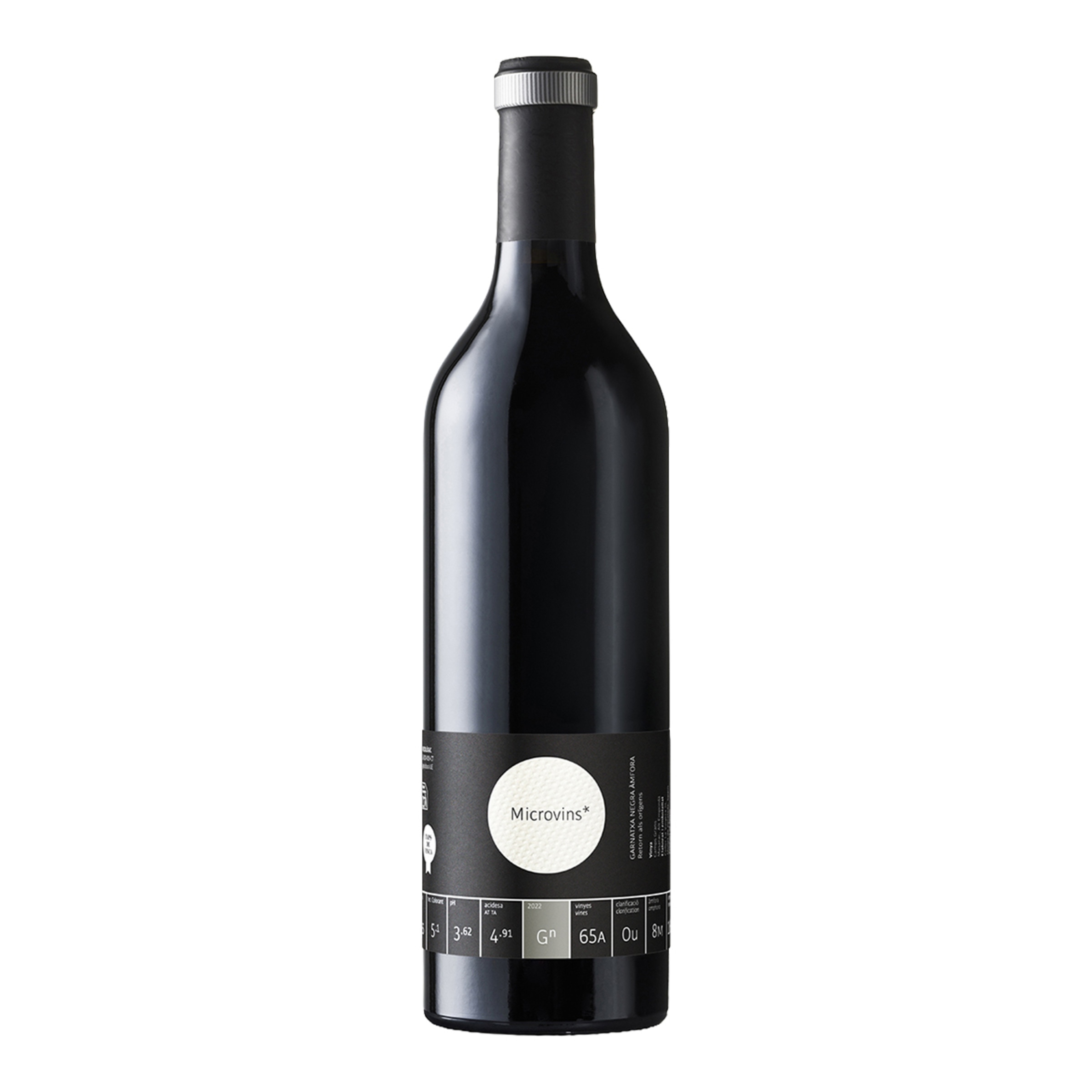 Imagen 0 de Vino tinto Microvins 2022 Garnacha Negra Ánfora La Vinyeta