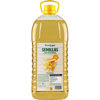 aceite refinado de semillas especial para freír garrafa 5 l - El Corte Ingles